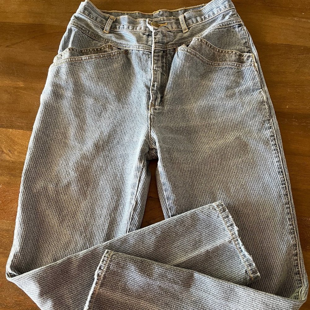 Jordache Vintage JF-1 High Waisted Juniors‎ Petite Woman Size 11 Denim Jeans
